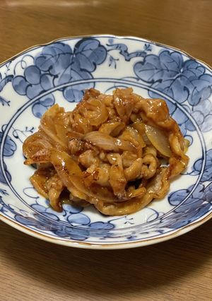 焼肉のタレ風豚バラ炒め-レシピのメイン写真