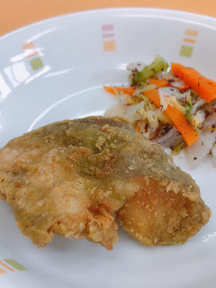 魚の新茶揚げ☆給食メニュー-レシピのメイン写真