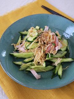 切干し大根とハムきゅうりの中華サラダ-レシピのメイン写真
