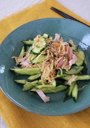 切干し大根とハムきゅうりの中華サラダ-レシピのメイン写真