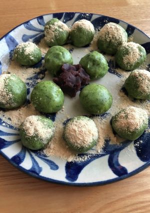 レンジで簡単☆よもぎ団子-レシピのメイン写真
