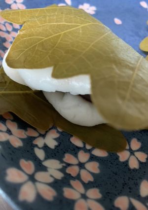 トレハロースで柏餅-レシピのメイン写真