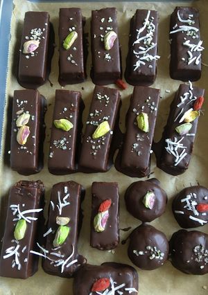 チョコがけヴィーガンクッキー-レシピのメイン写真