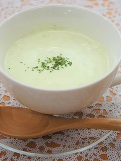 枝豆とヨーグルトの冷製スープ-レシピのメイン写真