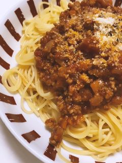 簡単で激うま !! ミートソースパスタ☆-レシピのメイン写真
