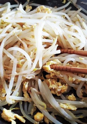 ド定番！だけど大満足のもやし炒め！-レシピのメイン写真