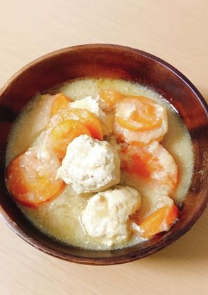 鶏団子と野菜の味噌煮（炊飯器使用）-レシピのメイン写真