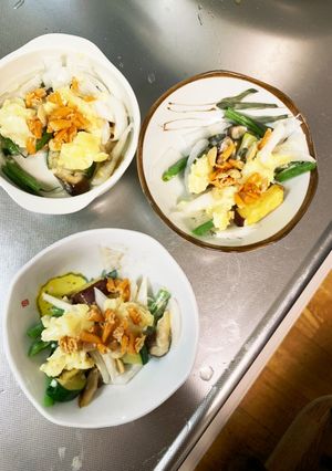 レンジ手作りクリームチーズで根菜洋風小鉢-レシピのメイン写真