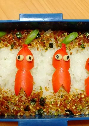キャラ弁♪ピクミン-レシピのメイン写真
