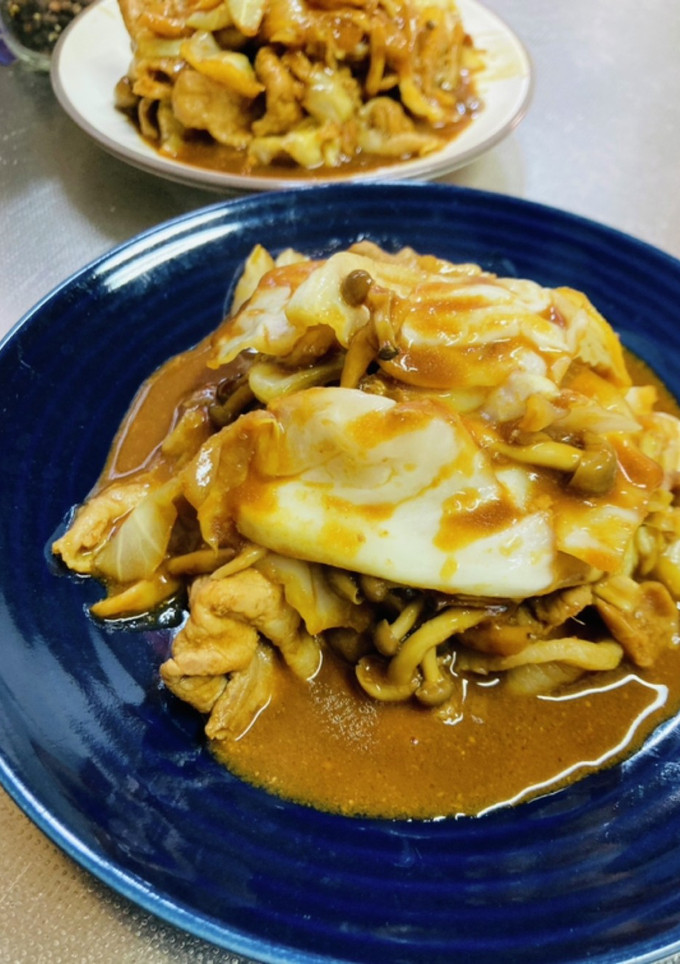 豚肉とキャベツとしめじの味噌炒め-レシピのメイン写真