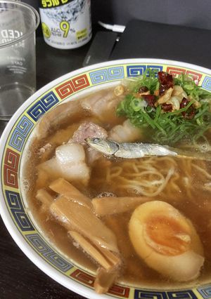 煮干し清湯ラーメン-レシピのメイン写真