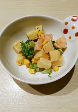 えび入りブロッコリーのオーロラサラダ-レシピのメイン写真