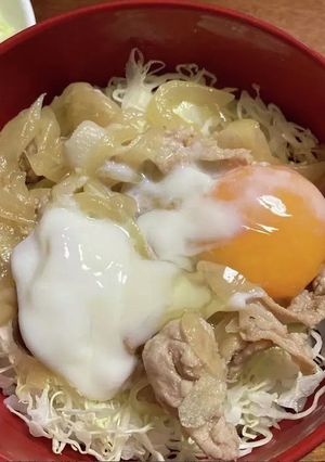 懐かしの豚丼。肉じゃがの味付けにも-レシピのメイン写真