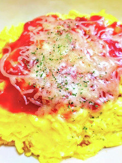 とろとろ半熟卵の チーズオムライス-レシピのメイン写真