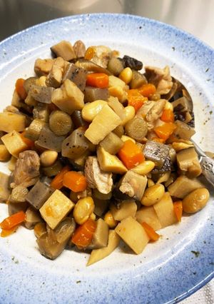 【糖質制限食】八目煮-レシピのメイン写真