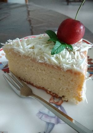 ホワイトザッハトルテ-レシピのメイン写真