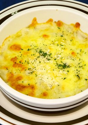 菊芋チップスde米粉グラタン-レシピのメイン写真