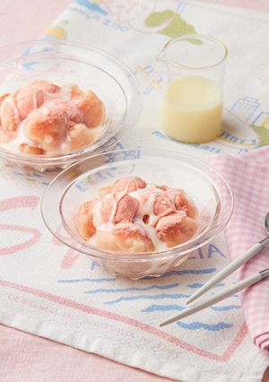 片栗粉で!フルーツわらびもち-レシピのメイン写真