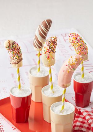 カラフルチョコバナナ-レシピのメイン写真