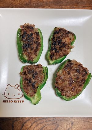 簡単！ピーマンの肉詰め-レシピのメイン写真