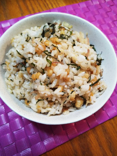 薬味香る♪大人の絶品たぬきごはん-レシピのメイン写真
