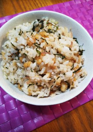 薬味香る♪大人の絶品たぬきごはん-レシピのメイン写真