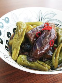 茄子とししとうの煮浸し-レシピのメイン写真