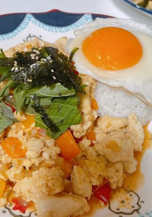 とうふのガパオライス風ごはん-レシピのメイン写真