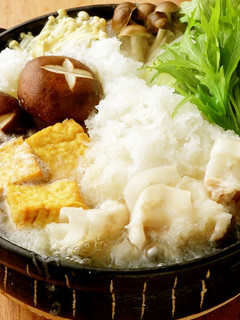 水菜と豚肉のみぞれ鍋-レシピのメイン写真