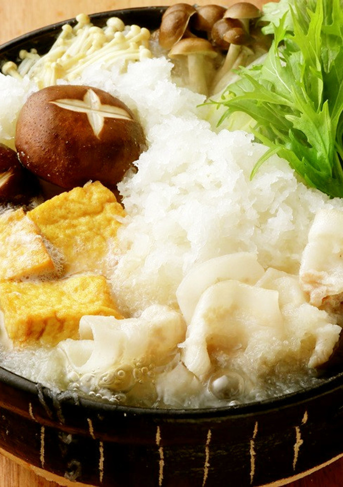 水菜と豚肉のみぞれ鍋-レシピのメイン写真