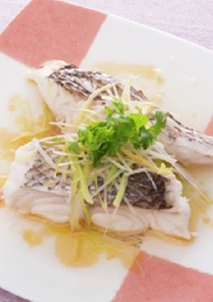 鯛の醤蒸し-レシピのメイン写真