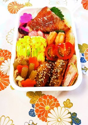 パートナーのお弁当♡5月6日木曜日♡-レシピのメイン写真
