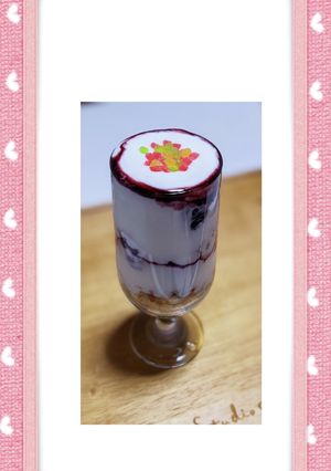 ヨーグルトとバルサミコパフェ♪-レシピのメイン写真
