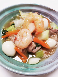 チンゲン菜たっぷり八宝菜-レシピのメイン写真