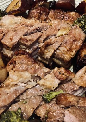 ダッチオーブンで豚バラロースト-レシピのメイン写真