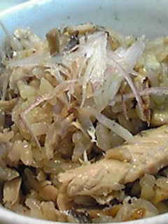 間違い無しの秋刀魚の炊き込みご飯!-レシピのメイン写真