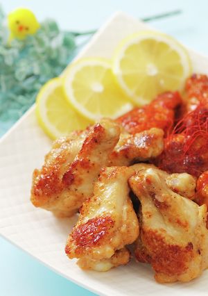 ヤンニョム＆ハニーバター韓流手羽元コンボ-レシピのメイン写真