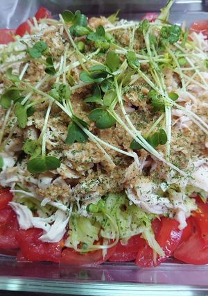 レンジで簡単♪鶏ささみのバンバンジー-レシピのメイン写真
