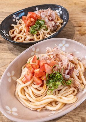 5分で完成＊冷た～い和風トマトうどん＊-レシピのメイン写真
