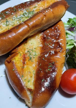 簡単パニーニ ホットサンドメーカー作る-レシピのメイン写真