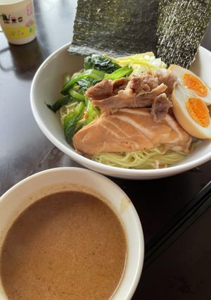 醤油ドレッシング de 鶏 つけめん-レシピのメイン写真