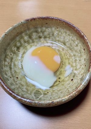 レンジで簡単温玉-レシピのメイン写真