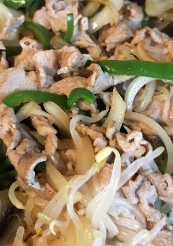 節約！豚肉と野菜の醤油マヨ炒め-レシピのメイン写真