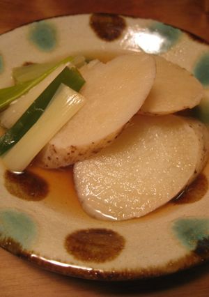 長芋とネギの田舎煮。-レシピのメイン写真