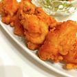 キムチ漬けササミの唐揚げ