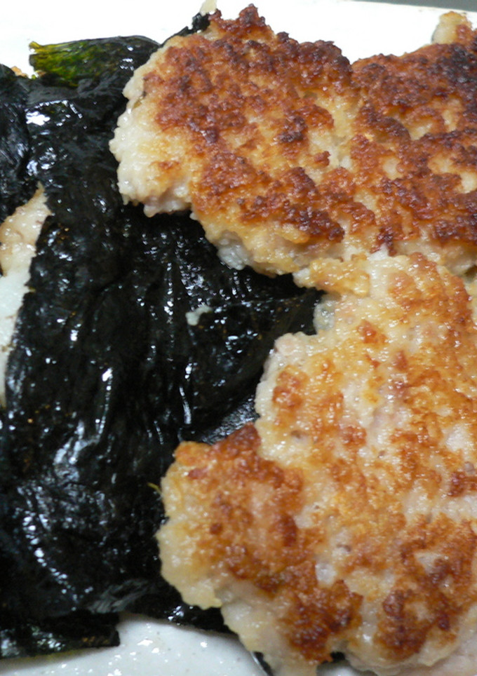 ☆れんこんとひき肉の磯辺焼き☆-レシピのメイン写真