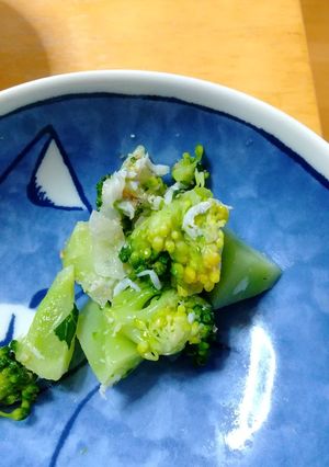 ブロッコリーと新玉葱の旨味しらす和え-レシピのメイン写真