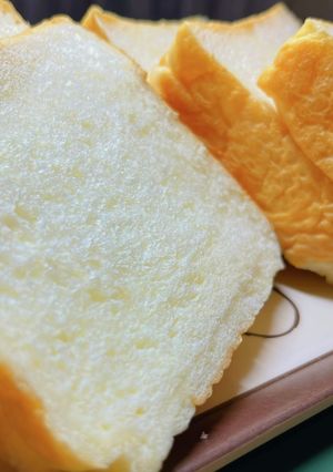 ふんわ〜りな生クリーム食パン（HB使用）-レシピのメイン写真