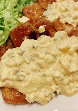 タルタルたっぷり♪チキン南蛮ならぬ豚南蛮-レシピのメイン写真