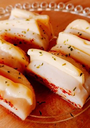 余ったかまぼこでチーズ焼き★隙間♪お弁当-レシピのメイン写真